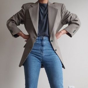 Vintage Grey Blazer